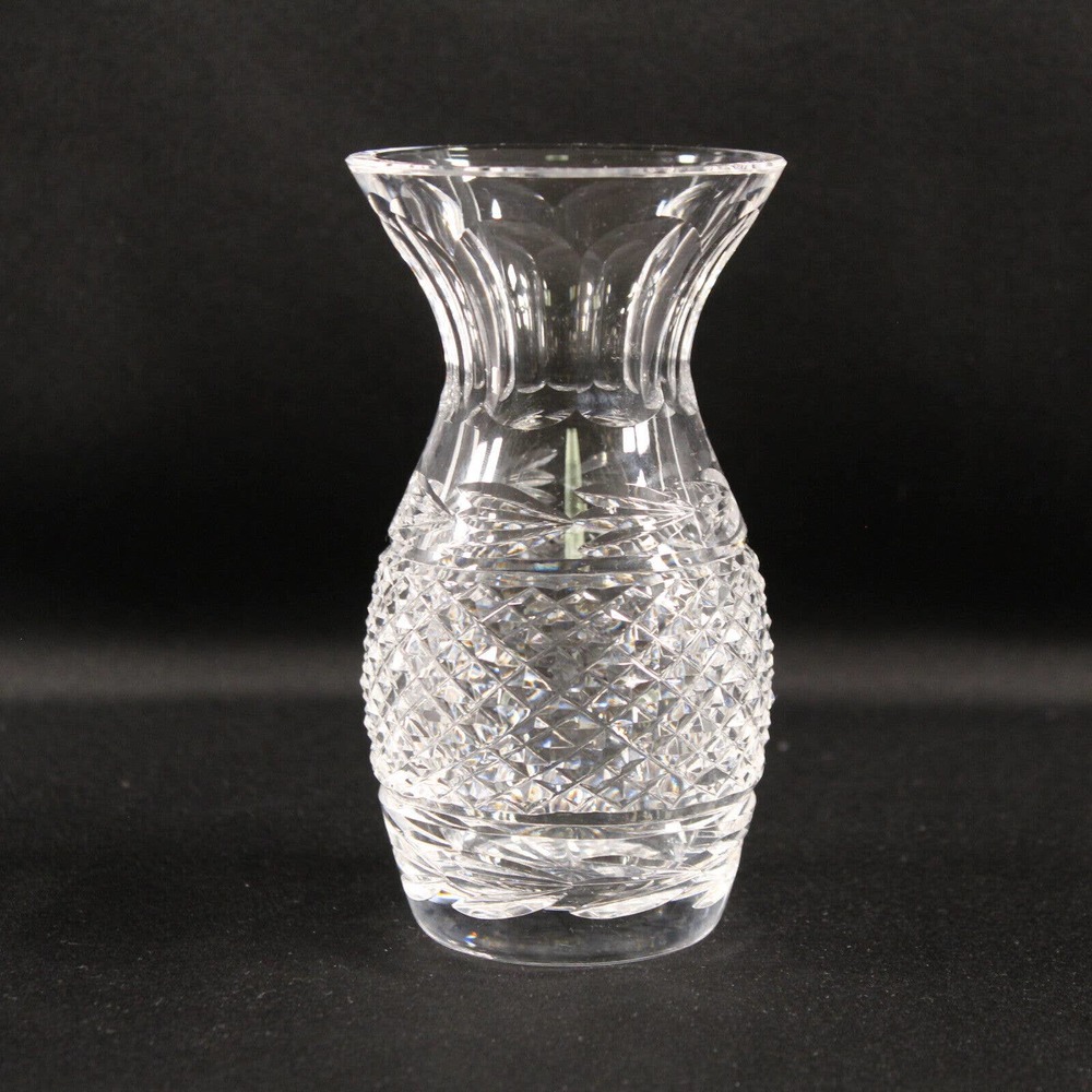 Waterford Crystal Glandore Flared Vase 5-1/2" Tall